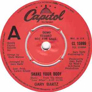 Gary Bartz - Shake Your Body / Penelope download flac mp3
