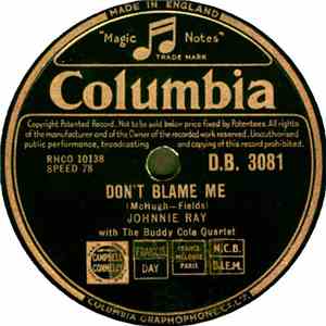 Johnnie Ray - Don't Blame Me download flac mp3