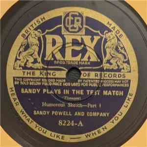 Sandy Powell And Company - Sandy Plays In The Test Match download flac mp3
