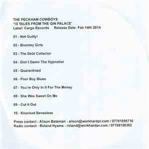 The Peckham Cowboys - 10 Tales From The Gin Palace download flac mp3