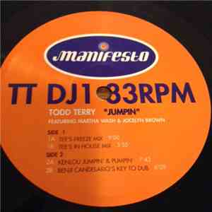 Todd Terry Featuring Martha Wash & Jocelyn Brown - Jumpin' download flac mp3