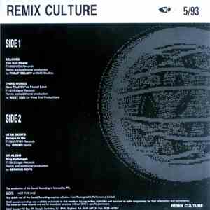 Various - Remix Culture 5/93 download flac mp3