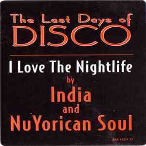 India And Nuyorican Soul - I Love The Nightlife (Disco Round) download flac mp3