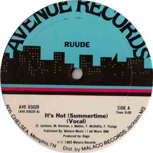 Ruude  - It's Hot (Summertime) download flac mp3