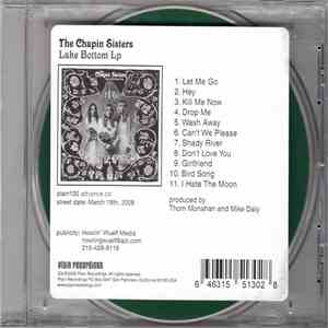 The Chapin Sisters - Lake Bottom Lp download flac mp3