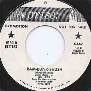 Harold Betters - Ram-Bunk-Shush download flac mp3