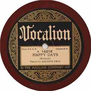 Adler's Trio - Happy Days / Herd Girl's Dream download flac mp3