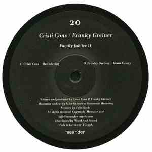 Cristi Cons / Franky Greiner - Family Jubilee II download flac mp3