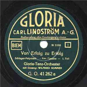Gloria-Tanz-Orchester Mit Gesang: Wilfried Sommer - Von Erfolg Zu Erfolg download flac mp3