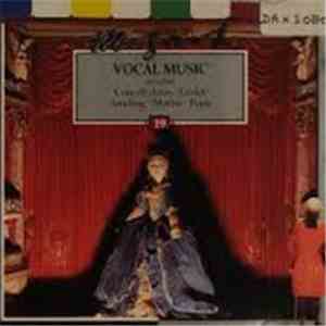 Mozart - Vocal Music Including Concert Arias and Lieder No. 19 download flac mp3