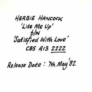 Herbie Hancock - Lite Me Up / Satisfied With Love download flac mp3