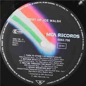 Joe Walsh - The Best Of Joe Walsh download flac mp3