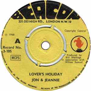 Jon & Jeannie - Lover's Holiday download flac mp3