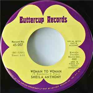 Sheila Anthony - Woman To Woman / Livin' In Love download flac mp3