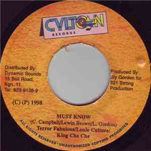 Terror Fabulous / Louie Culture / King Che Che - Must Know download flac mp3