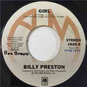 Billy Preston - Girl download flac mp3