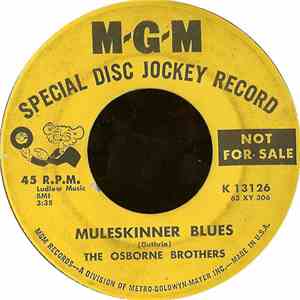 The Osborne Brothers - Muleskinner Blues / Lovey Told Me Goodby download flac mp3