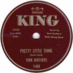 York Brothers - Pretty Little Thing / Don't Take It So Hard download flac mp3