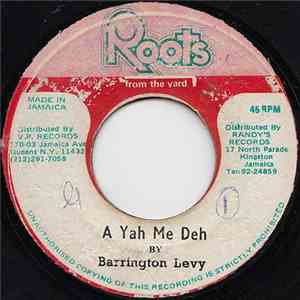 Barrington Levy - A Yah Me Deh download flac mp3
