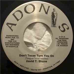 David T. Shane - Don't Texas Turn You On / That's How The West Was Won download flac mp3