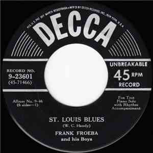 Frankie Froba And His Boys - Back Room Piano download flac mp3