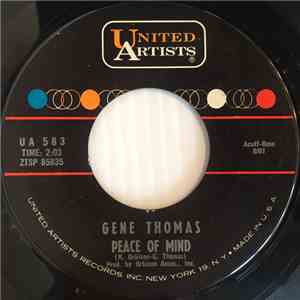 Gene Thomas - Peace Of Mind / The Puppet download flac mp3