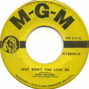 Hank Williams With His Drifting Cowboys - Why Don't You Love Me / A House Without Love download flac mp3