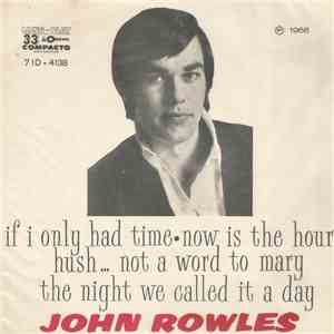 John Rowles - John Rowles download flac mp3