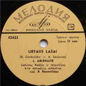 L. Ablėnaitė / R. Siparis - Lietaus Lašai / Tykiai Vilija Miega download flac mp3