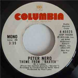 Peter Nero - Theme From "Baxter" download flac mp3