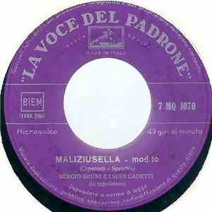 Sergio Bruni E I Suoi Cadetti - Maliziusella flac mp3 download