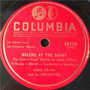 Gene Krupa And His Orchestra - Bolero At The Savoy / Side By Side download flac mp3