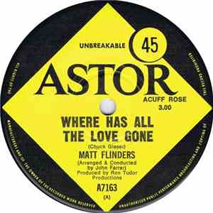 Matt Flinders - Where Has All The Love Gone download flac mp3