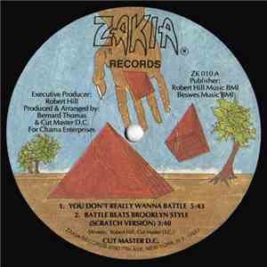 Cutmaster D.C. - You Don't Really Wanna Battle download flac mp3