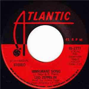Led Zeppelin - Immigrant Song flac mp3 download