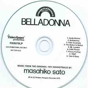 Masahiko Sato - Belladonna (Colonna Sonora Originale Del Film) flac mp3 download