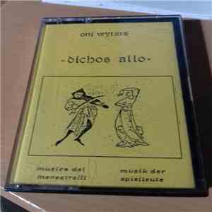 Oni Wytars - Dichos Allo download flac mp3