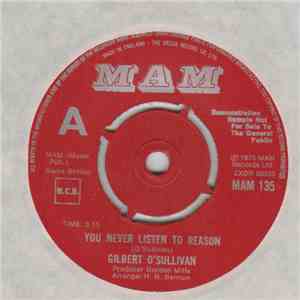 Gilbert O'Sullivan - You Never Listen To Reason download flac mp3