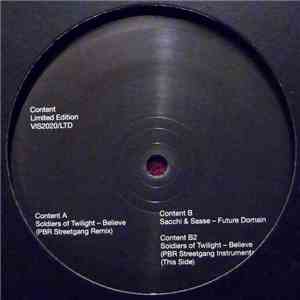 Soldiers Of Twilight / Sacchi & Sasse - Believe / Future Domain download flac mp3