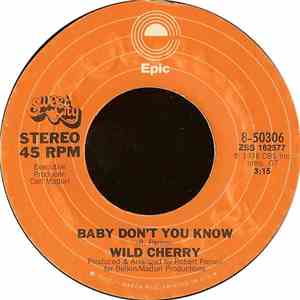 Wild Cherry - Baby Don't You Know / Get It Up download flac mp3