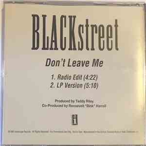 Blackstreet - Don't Leave Me flac mp3 download