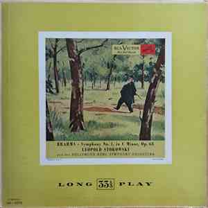 Brahms, The Hollywood Bowl Symphony Orchestra, Leopold Stokowski - Brahms, Symphony No. 1 In C Minor, Op. 68 download flac mp3