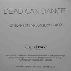 Dead Can Dance - Children Of The Sun (Edit) download flac mp3