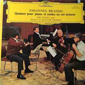 Johannes Brahms - Emil Gilels, Mitglieder Des Amadeus-Quartetts - Quatuor Pour Piano Et Cordes En Sol Mineur download flac mp3