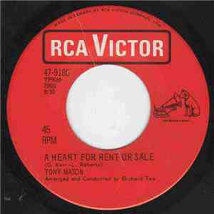 Tony Mason  - Scram / A Heart For Rent Or Sale download flac mp3
