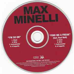 Max Minelli - I'm So On / Find Me A Freak download flac mp3