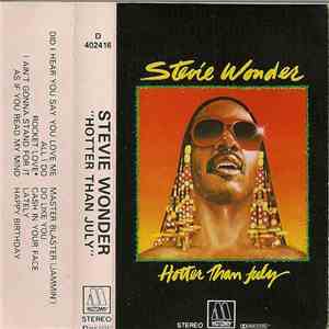 Stevie Wonder - Hotter Than July download flac mp3