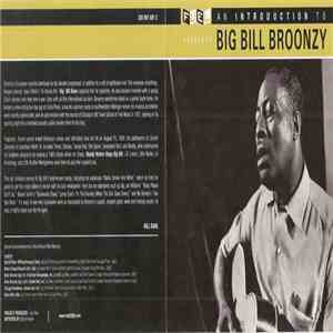 Big Bill Broonzy - An Introduction To Big Bill Broonzy download flac mp3