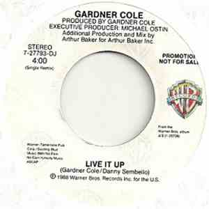 Gardner Cole - Live It Up download flac mp3