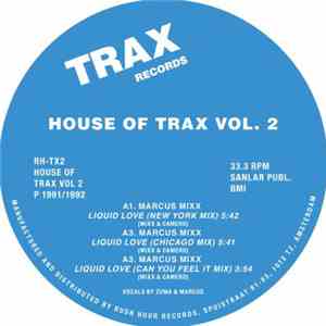 Marcus MixxMixxBloodCamero - House Of Trax Vol. 2 download flac mp3
